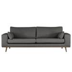 2-Sitzer Sofa BOVLUND Strukturstoff Otrera: Dunkelgrau