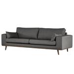 3-Sitzer Sofa BOVLUND Strukturstoff Otrera: Dunkelgrau