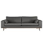 3-Sitzer Sofa BOVLUND Strukturstoff Otrera: Dunkelgrau