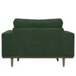 Fauteuil BOVLUND Tissu structuré - Tissu Cieli: Vert foncé