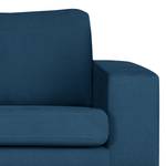 Fauteuil BOVLUND structuurstof - Geweven stof Vele: Blauw