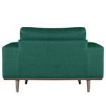 Fauteuil BOVLUND Tissu structuré - Tissu structuré Otrera: Vert foncé