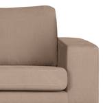 Fauteuil BOVLUND structuurstof - Geweven stof Vele: Taupe