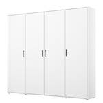 Armoire à portes battantes Voyager Blanc alpin - Largeur : 187 cm - Sans tiroir