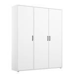 Armoire à portes battantes Voyager Blanc alpin - Largeur : 140 cm - Sans tiroir