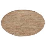 Tapis en jute Nala rond Jute - Naturel - 120 x 120 cm