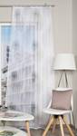 Vorhang mit Kräuselband Rawlins Polyester - Grau - 140 x 175 cm