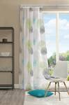 Gordijn met plooiband Rawlins polyester - Groen - 140 x 175 cm