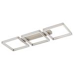 Deckenleuchte Altaflor Stahl / Polycarbonat - 12-flammig - Vernickelt - 32 x 7 cm