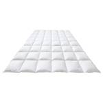 Couette en duvet Wiedegans medium Coton / Duvet d’oie - Blanc - 260 x 240 cm