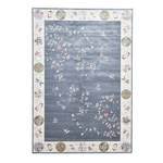 Tapis Cherina Viscose - Bleu / Gris clair - 50 x 80 cm