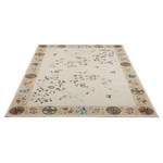 Laagpolig vloerkleed Cherina viscose - Beige - 200 x 290 cm