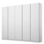 Armoire à portes battantes Monostar Blanc alpin - Largeur : 226 cm - Premium