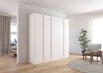 Armoire à portes battantes Monostar Blanc alpin - Largeur : 226 cm - Premium