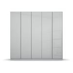 Armoire à portes battantes Monostar V Gris soie - Largeur : 226 cm - Premium