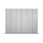 Armoire à portes battantes Monostar V Gris soie - Largeur : 271 cm - Basic