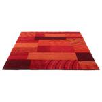 Tapis en laine Domas Laine vierge / Rouge / 120 x 180 cm - Rouge - 120 x 180 cm