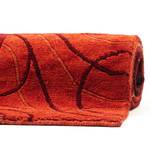 Wollteppich Domas Schurwolle / Rot / 120 x 180 cm - Rot - 120 x 180 cm