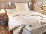 Trapunta invernale di canapa Relax Cotone / Canapa - Beige - 155 x 220 cm