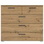 Kast Florenz met 5 lades Eikenhoutlook Artisan