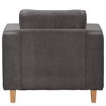 Fauteuil MAISON vlakweefsel - Corduroy Poppy: Grijs