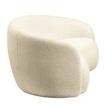 3-Sitzer Sofa OSANE Bouclé Stoff Panju: Creme