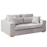 2,5-Sitzer Sofa Randan Cordstoff Lola: Hellgrau