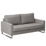 Sofa Radon I (2-Sitzer) Strukturstoff Luela: Graphit