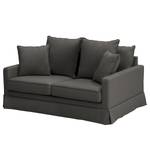 2,5-Sitzer Sofa Logoua mit Husse Webstoff Haiba: Anthrazit