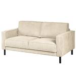 2-Sitzer Sofa FORT DODGE Cordstoff Poppy: Beige  - Mit Schlaffunktion