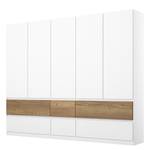 Armoire Winnipeg Blanc alpin - Largeur : 226 cm - Sans éclairage