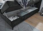 Boxspring Soella Microvezel Salvo: Antracietkleurig - 180 x 200cm