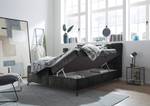 Boxspring Soella Microvezel Salvo: Antracietkleurig - 160 x 200cm