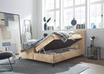 Boxspring Soella Microvezel Salvo: Crèmekleurig - 160 x 200cm