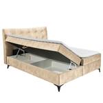 Boxspring Soella Microvezel Salvo: Crèmekleurig - 160 x 200cm