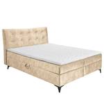 Boxspring Soella Microvezel Salvo: Crèmekleurig - 160 x 200cm