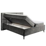 Lit boxspring Carnera Microfibre Valeria: Gris