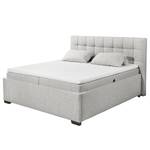 Boxbett Cornola Flachgewebe Norana: Silber - 160 x 200cm