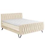 Boxspringbett Neuela Chenille Aponi: Creme