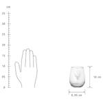 Bicchiere MOUNTAIN LOVE Vetro - Trasparente