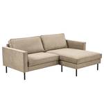 Ecksofa Zielke Webstoff Roge: Cappuccino