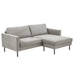 Ecksofa Zielke Webstoff Roge: Silber