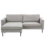 Ecksofa Zielke Webstoff Roge: Silber