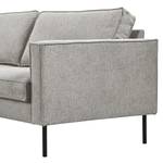 Ecksofa Zielke Webstoff Roge: Silber