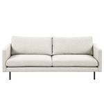 3-Sitzer Sofa LANDOS Strukturstoff Foxy: Hellgrau