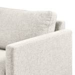 Fauteuil LANDOS Tissu structuré Foxy: Gris clair