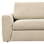 3-Sitzer Sofa Pratum Strukturstoff Banu: Creme