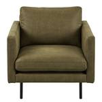 Fauteuil LANDOS Microfibre Dafina: Vert vieilli