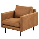 Fauteuil LANDOS Microfibre Dafina: Cognac