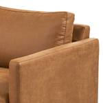 Fauteuil LANDOS Microfibre Dafina: Cognac